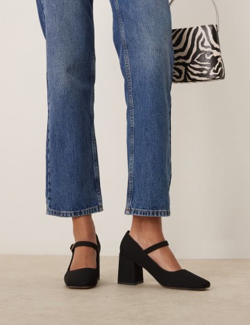 Pantofi cu toc ASOS, negru