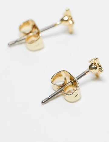Set cercei Pieces, auriu