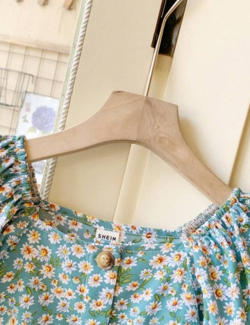 Rochie Shein, verde