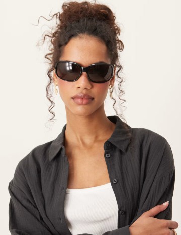Ochelari de soare Jeepers Peepers, negru