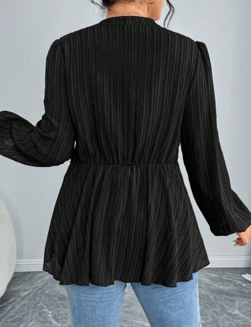 Cămașă Shein Curve+, negru