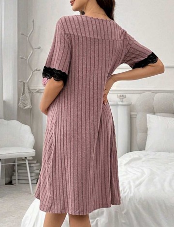 Rochie De Noapte Shein, roz
