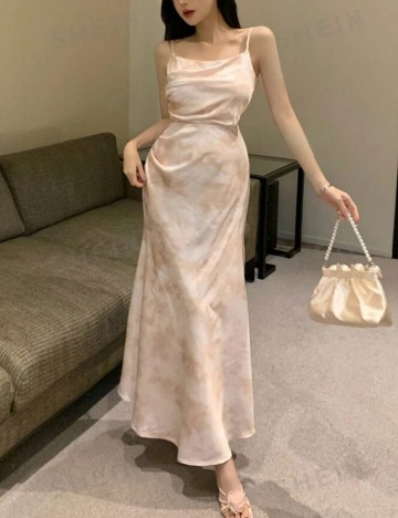 Rochie maxi Shein, mix culori