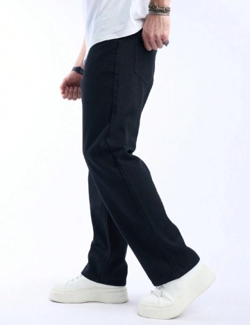 Jeans MANFINITY by Shein, negru