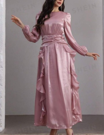 Rochie maxi Shein, roz