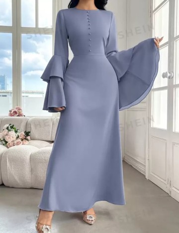 Rochie maxi Shein, albastru