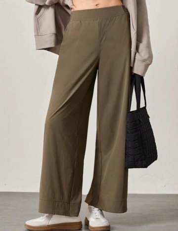 Pantaloni GLOWMODE by Shein, maro