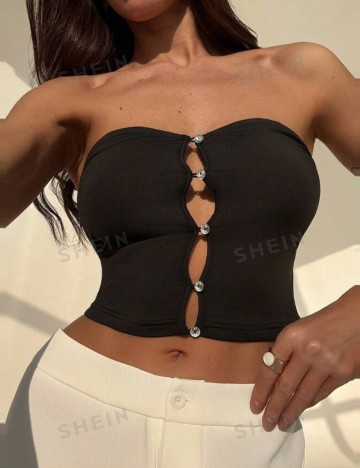 Top Shein, negru