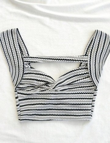 Top Shein, mix culori