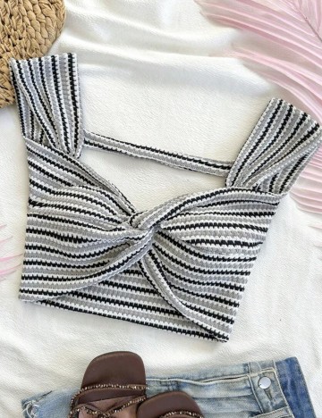 Top Shein, mix culori