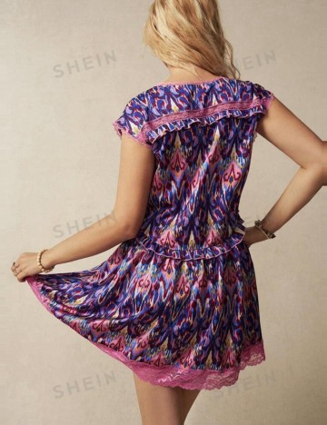 Rochie mini Shein, mix culori