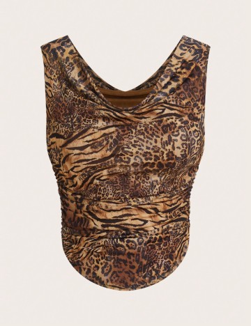 Top Shein, mix culori