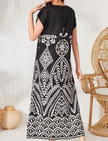 Rochie maxi Shein, mix culori