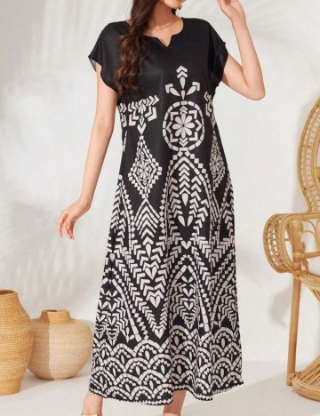 Rochie maxi Shein, mix culori