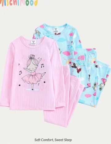 Set pijamale Shein, mix culori