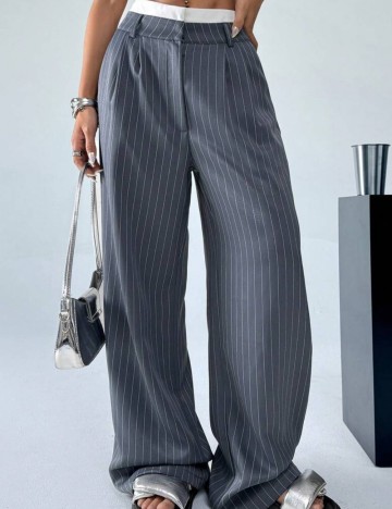 Pantaloni Shein, gri