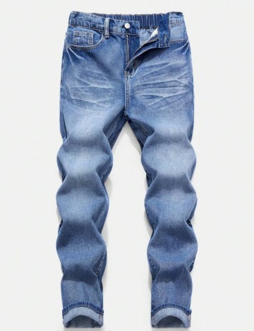 Jeans Shein, albastru