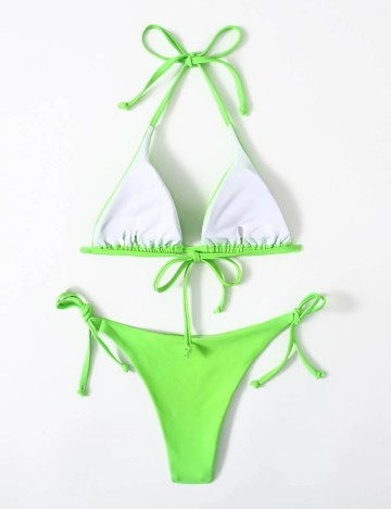 Costum de baie Shein, verde