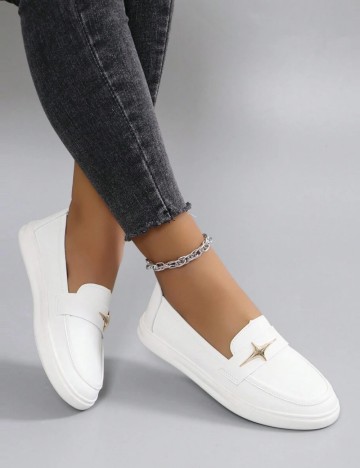 Pantofi Shein, alb