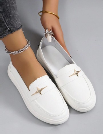 Pantofi Shein, alb