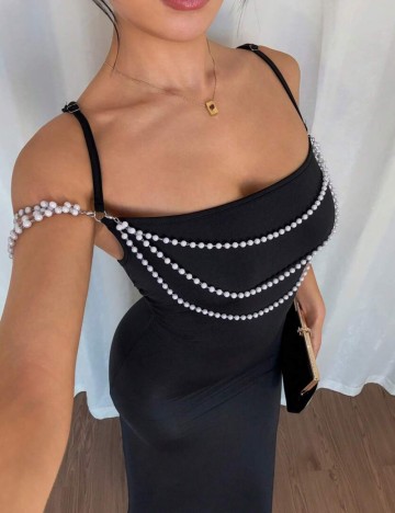 Rochie maxi Shein, negru