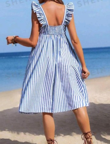 Rochie midi Shein, mix culori