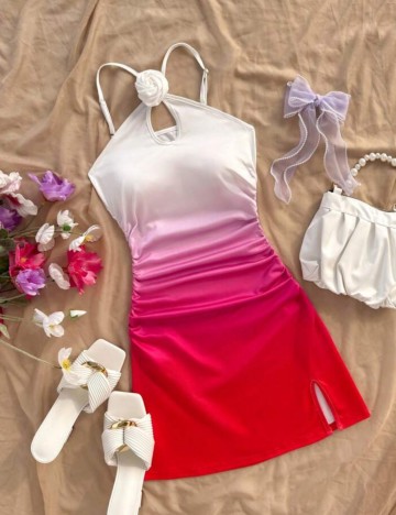 Rochie mini Shein, mix culori