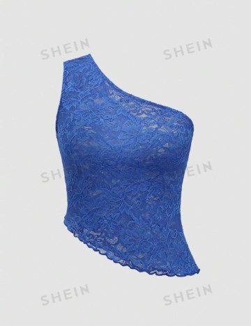 Top Shein, albastru
