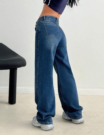 Jeans Shein, albastru