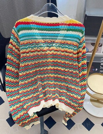 Cardigan Shein Curve+, mix culori