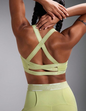 Bustieră sport Shein, verde