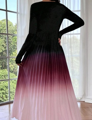 Rochie maxi Shein, mix culori