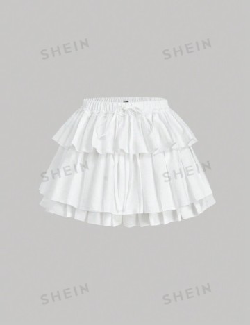 Fustă mini Shein, alb