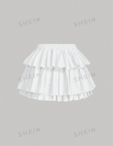 Fustă mini Shein, alb