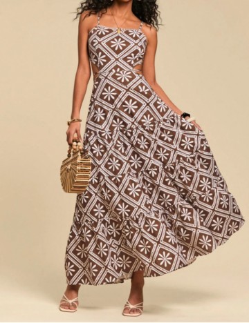 Rochie maxi Shein, mix culori