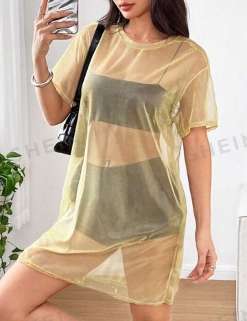 Rochie Shein, galben