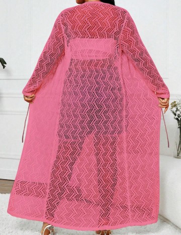 Cardigan Shein Curve+, roz