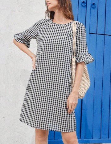 Rochie mini Shein, mix culori