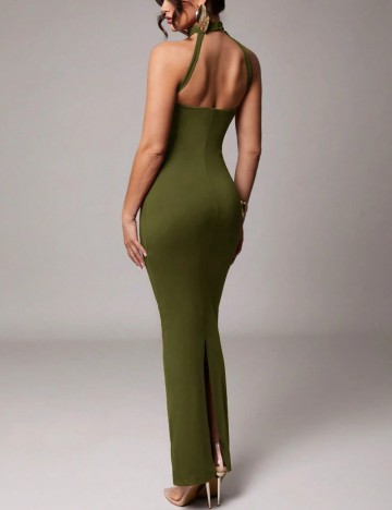 Rochie maxi Shein, verde