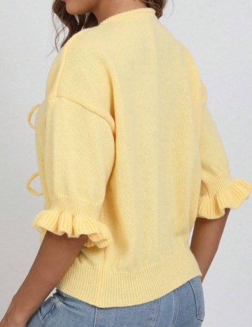 Pulover Shein, galben