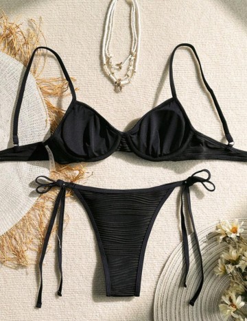 Sutien de baie Shein, negru