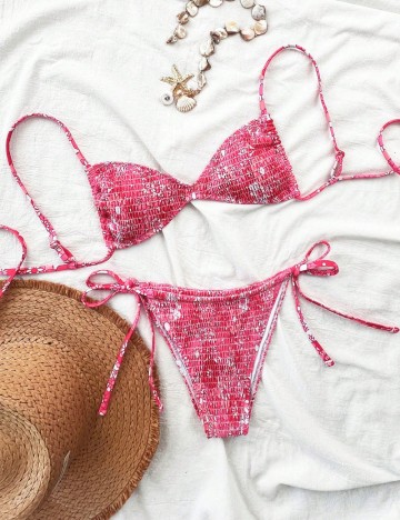 Costum de baie Shein, mix culori