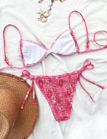 Costum de baie Shein, mix culori
