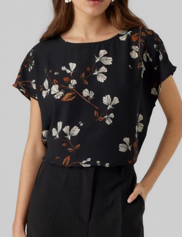 Cămașă cu mânecă scurtă Vero Moda, mix culori