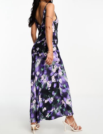 Rochie maxi ASOS, mix culori