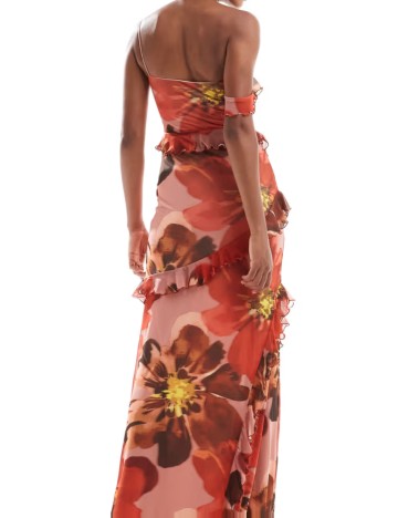 Rochie maxi ASOS, mix culori