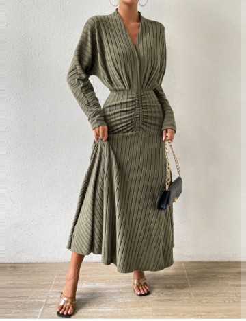 Rochie maxi Shein, verde