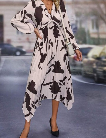Rochie midi Shein, mix culori