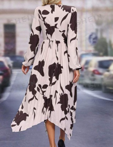 Rochie midi Shein, mix culori