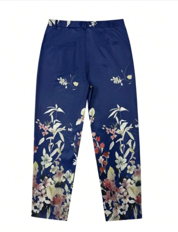 Pantaloni MANFINITY by Shein, albastru